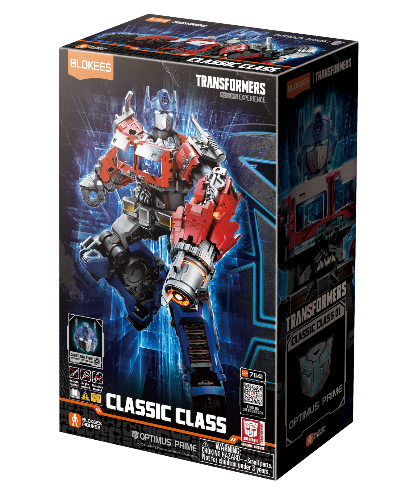 Blokees Figures Transformers Classic Class 01 Optimus Prime Action Figure