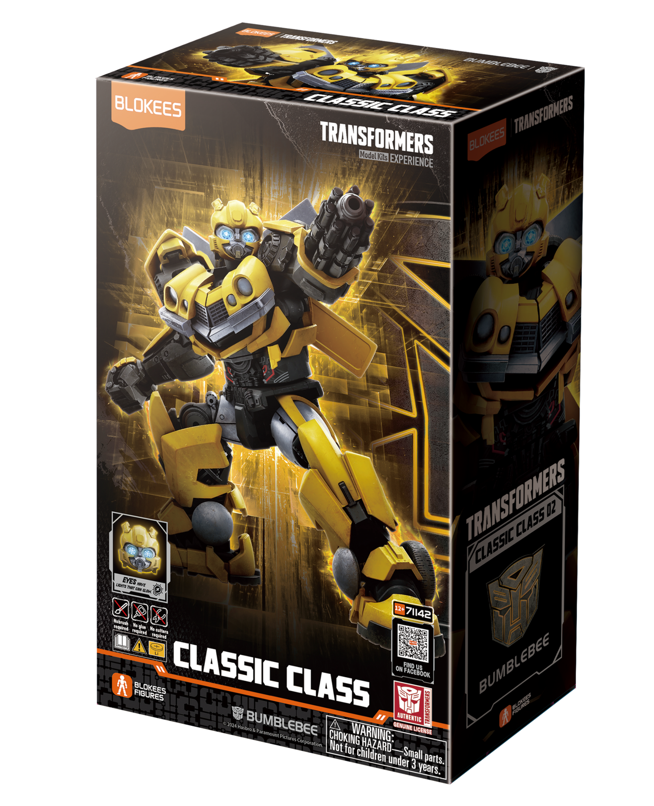Blokees Figures Transformers Classic Class 02 Bumblebee Action Figure