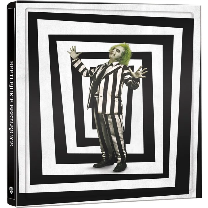 Beetlejuice Beetlejuice (2024) Zavvi Exclusive 4K Ultra HD Steelbook