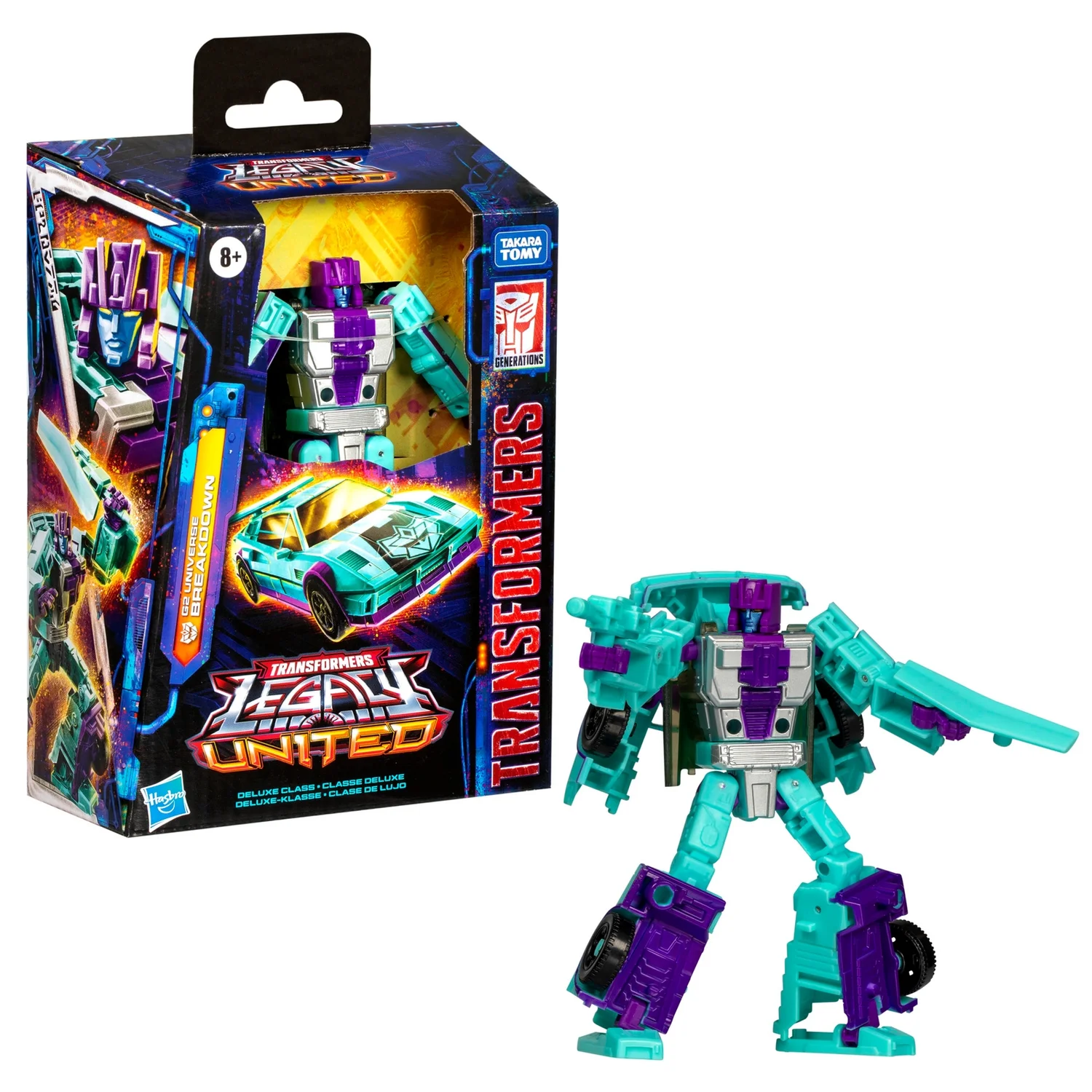 Hasbro Transformers Legacy Deluxe Class Breakdown 5.5” Action Figure, 8+