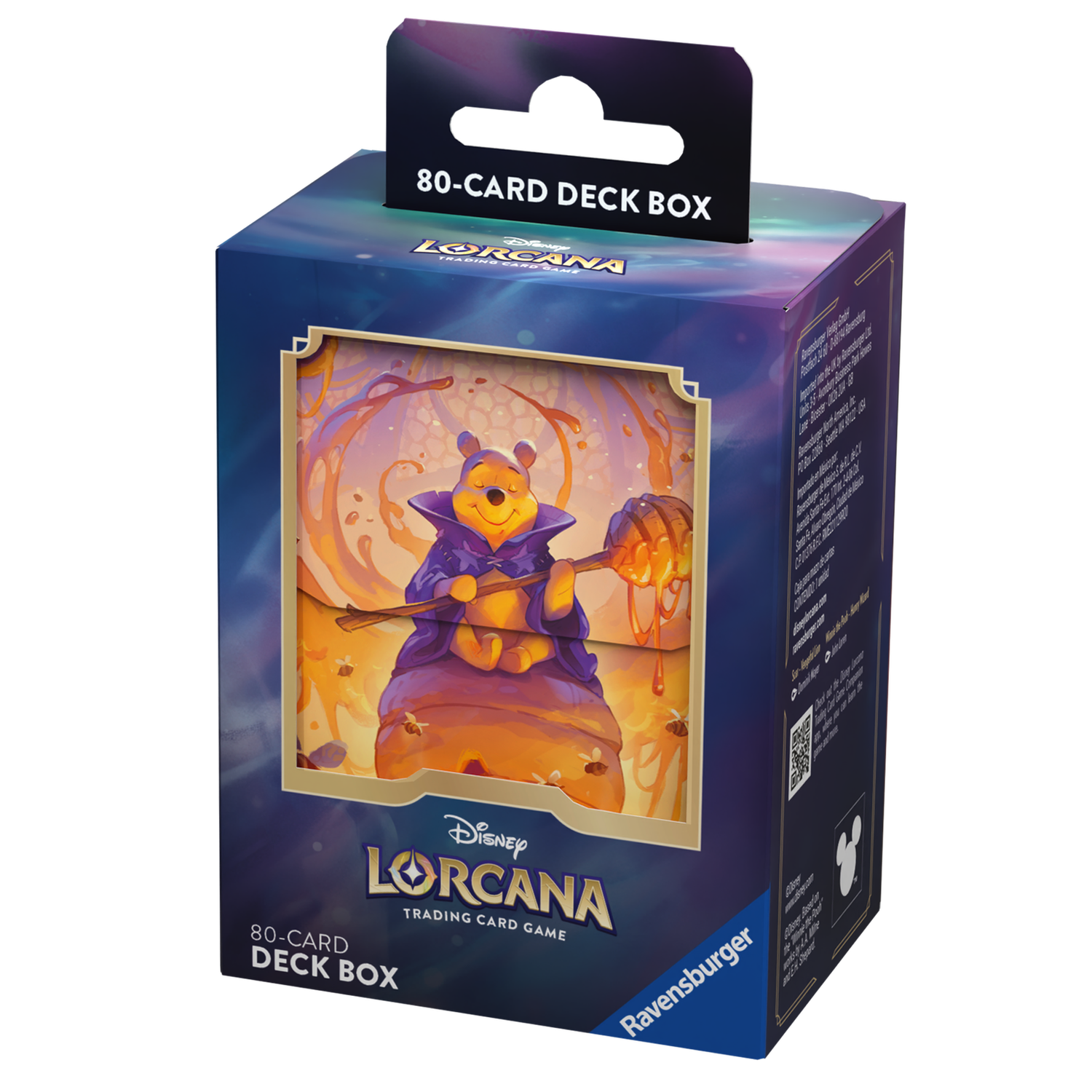Disney Lorcana Trading Card Game Azurite Sea Pooh Deck Box