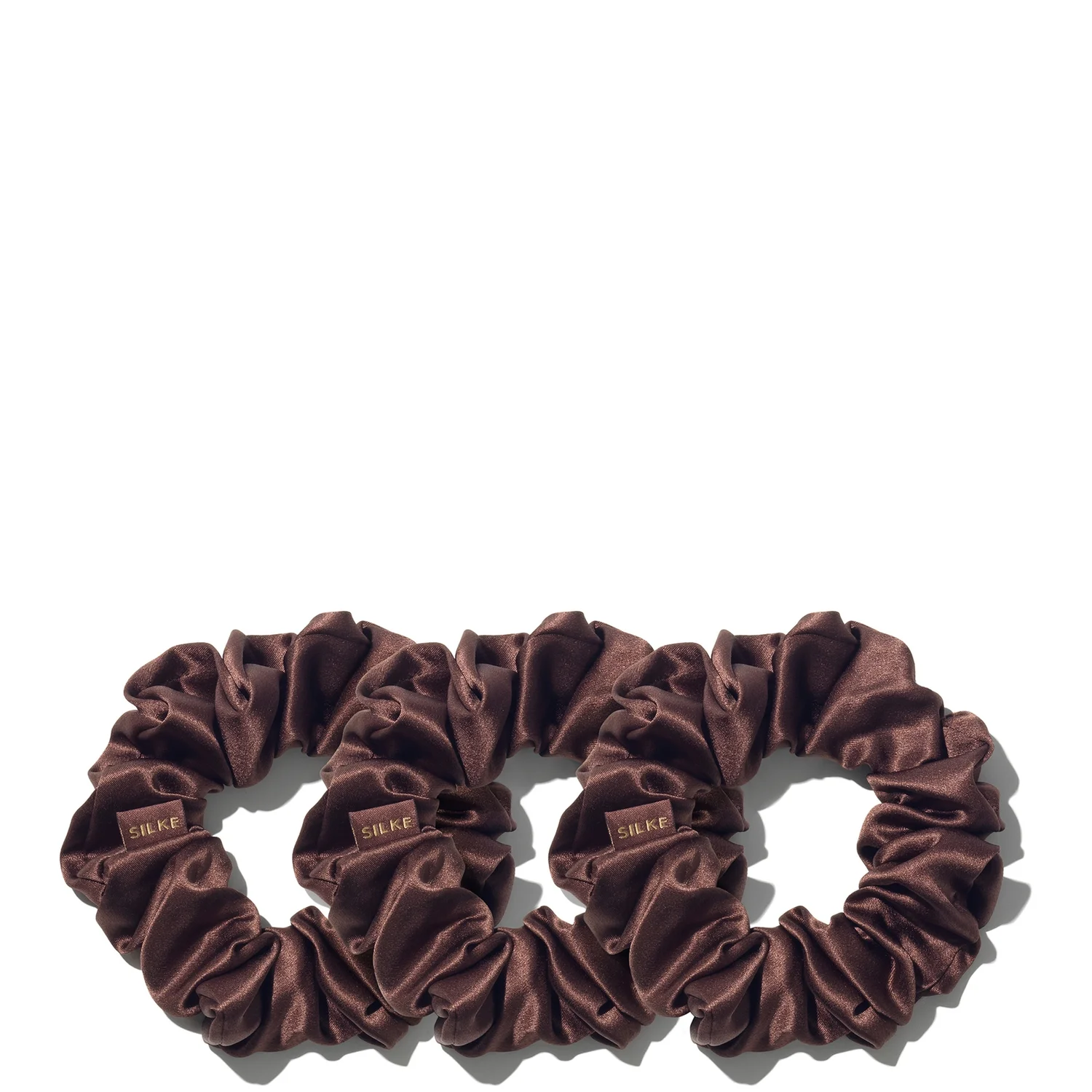 SILKE London Hair Scrunchies - Brown