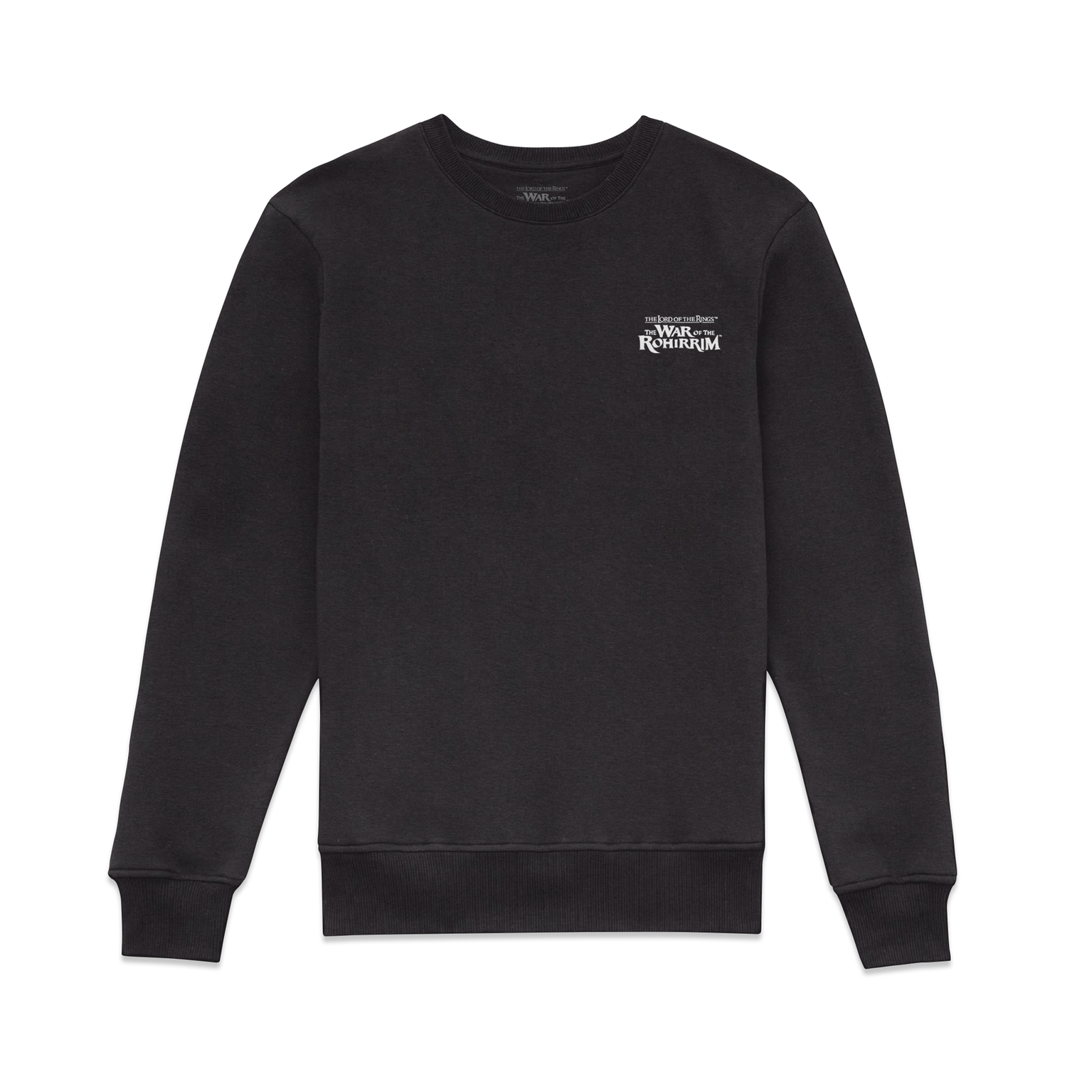 Lord Of The Rings The War of Rohirrim Sigils Sweatshirt - Black