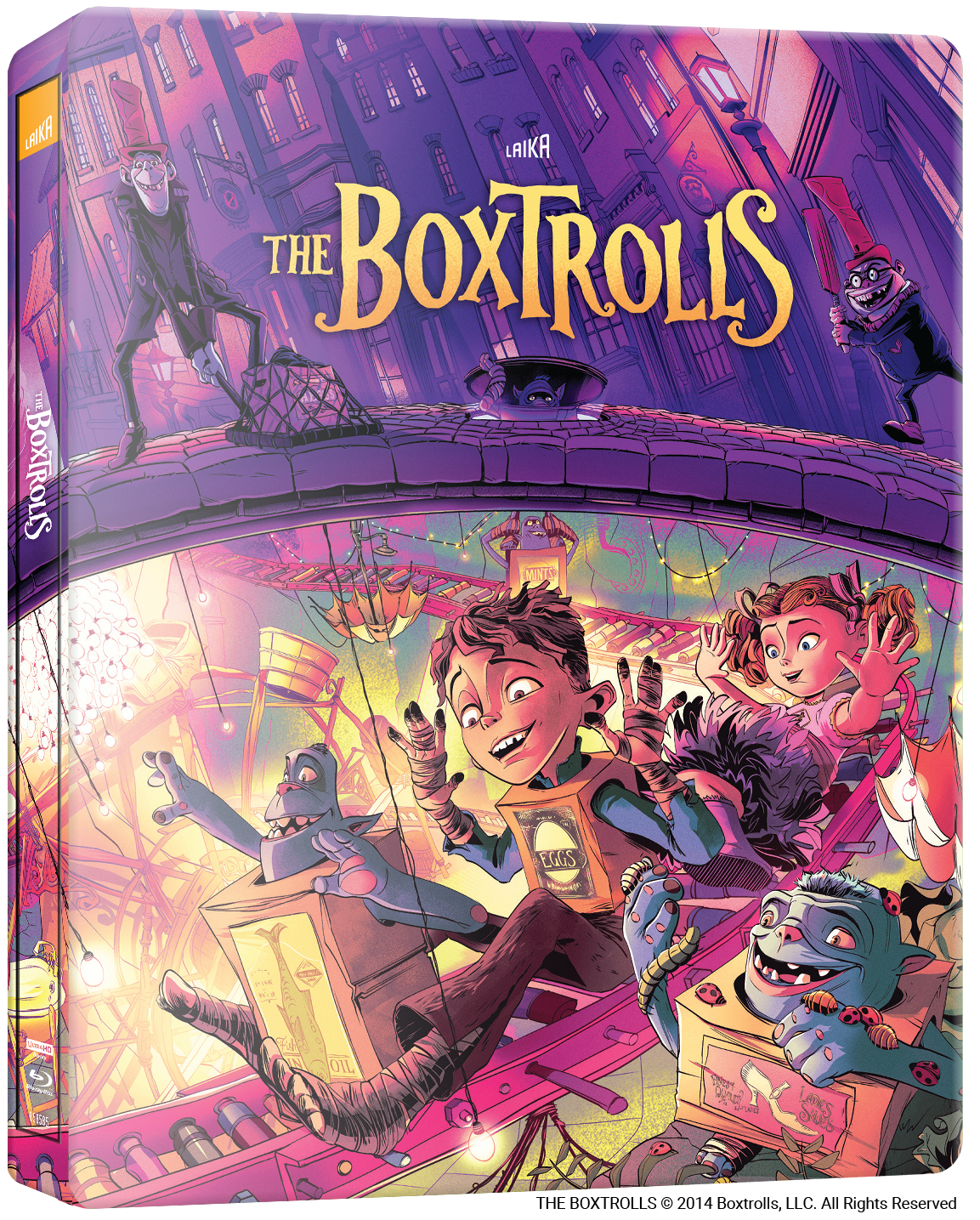 The BoxTrolls - Limited  Edition 4K Ultra HD & Blu-ray Steelbook
