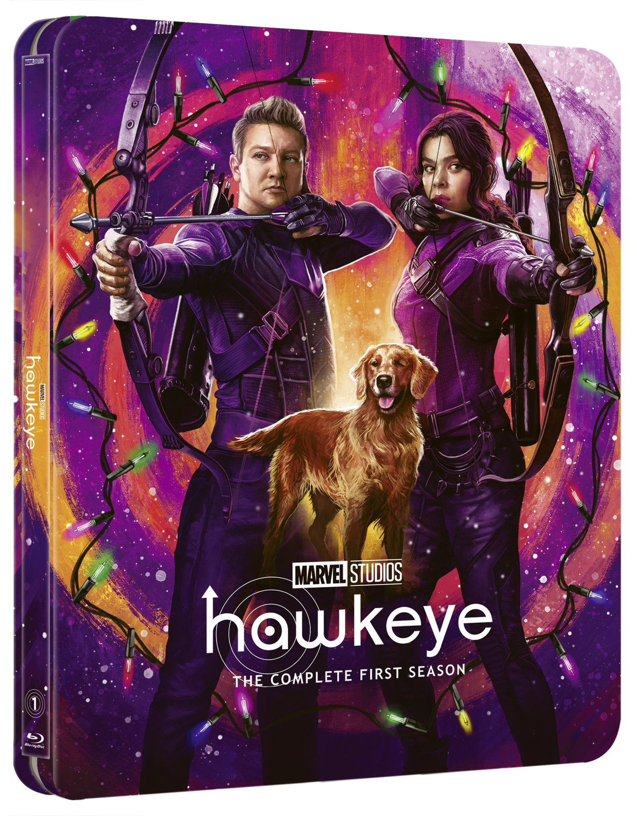 Marvel Studios Hawkeye Season 1 4K Ultra HD & Blu-ray Steelbook (Disney+ Original - includes artcards)