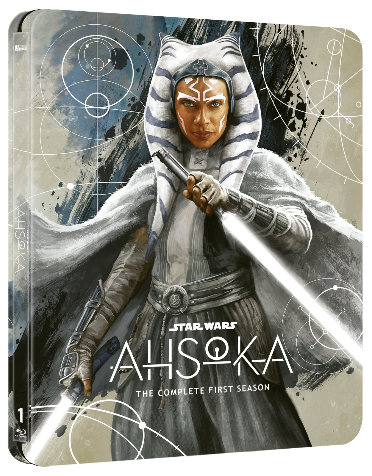 Star Wars Ahsoka Season 1 4K Ultra HD & Blu-ray Steelbook (Disney+ Original - includes artcards)