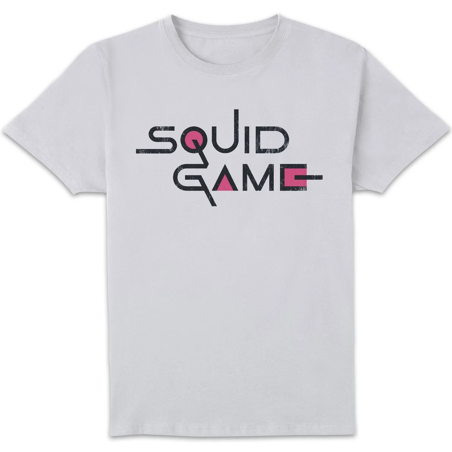 Squid Game Logo Men's T-Shirt - White