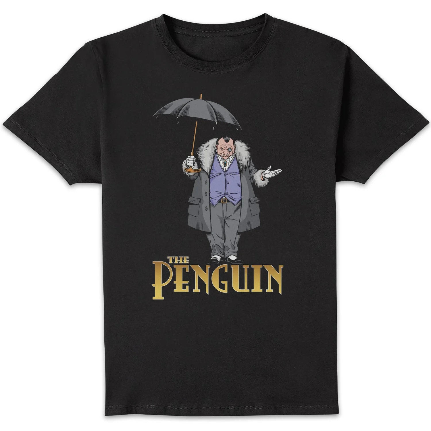 Batman Core Oz Cobb Men's T-Shirt - Black