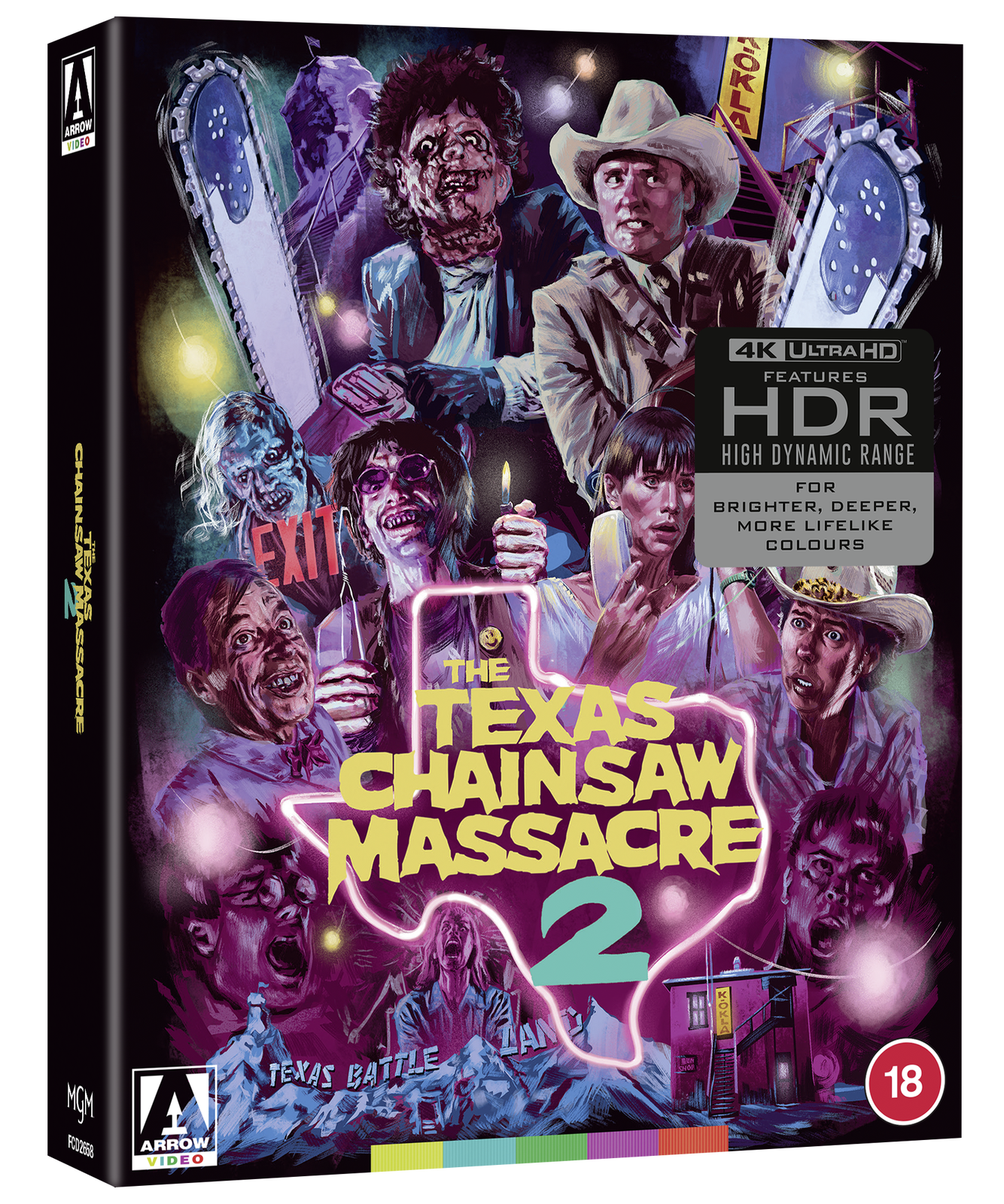 The Texas Chainsaw Massacre 2 Limited Edition 4K Ultra HD
