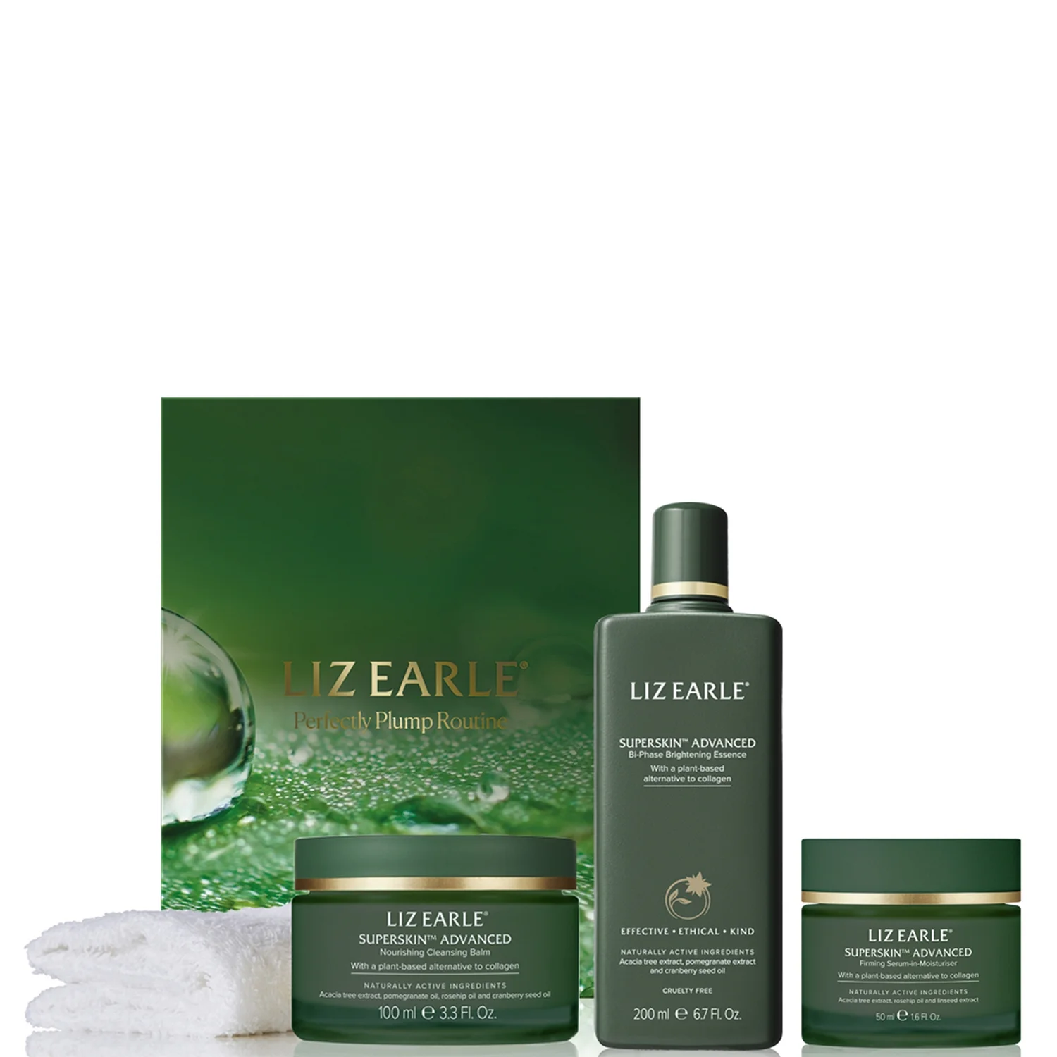 Liz Earle Perfectly Plump Routine