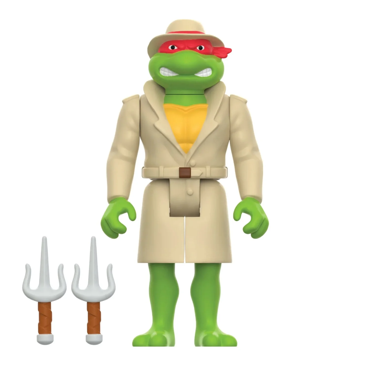 Super7 Teenage Mutant Ninja Turtles W8 - Undercover Raphael (Cartoon Version) ReAction Figure