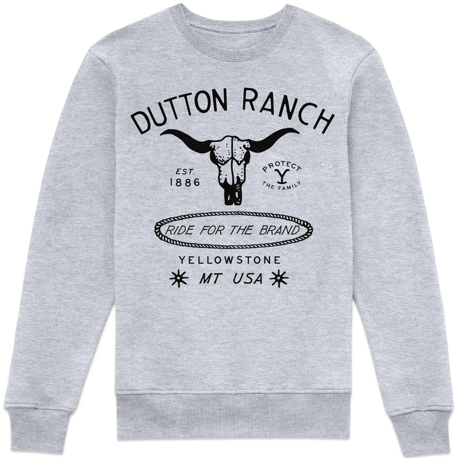 Yellowstone Ride For The Brand Sweatshirt - Grey