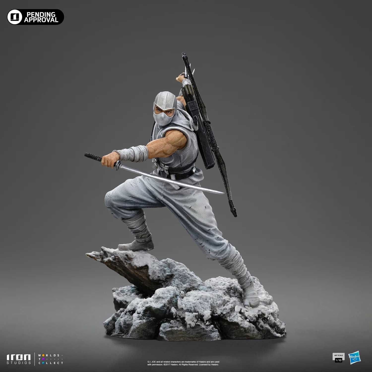 Iron Studios G.I Joe Art Scale 1/10 Storm Shadow Statue