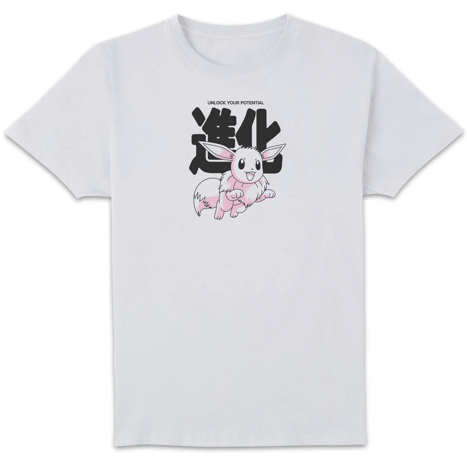 Pokémon Chain Of Eevee Evolutions Unisex T-Shirt - White