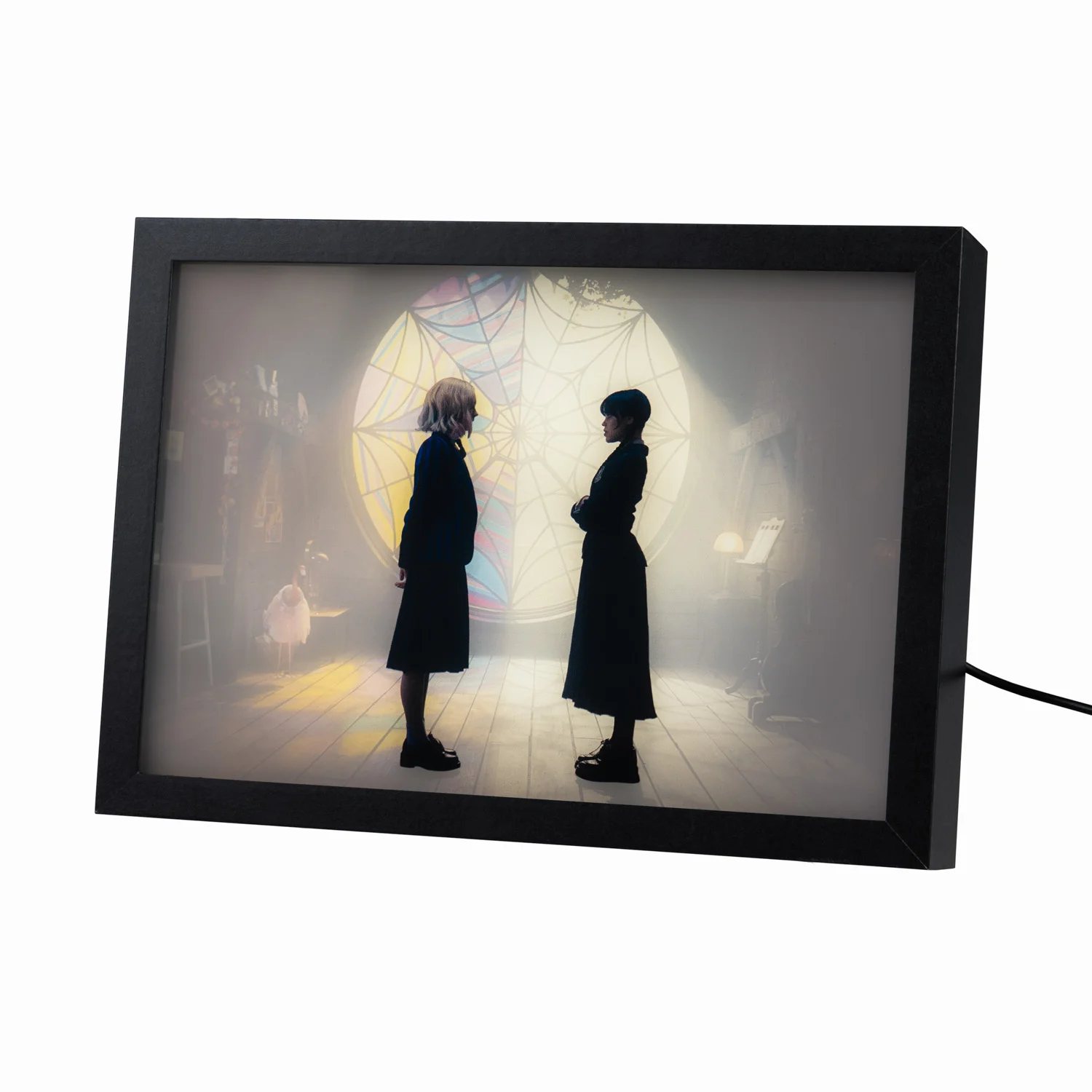 Wednesday LED Framed Print