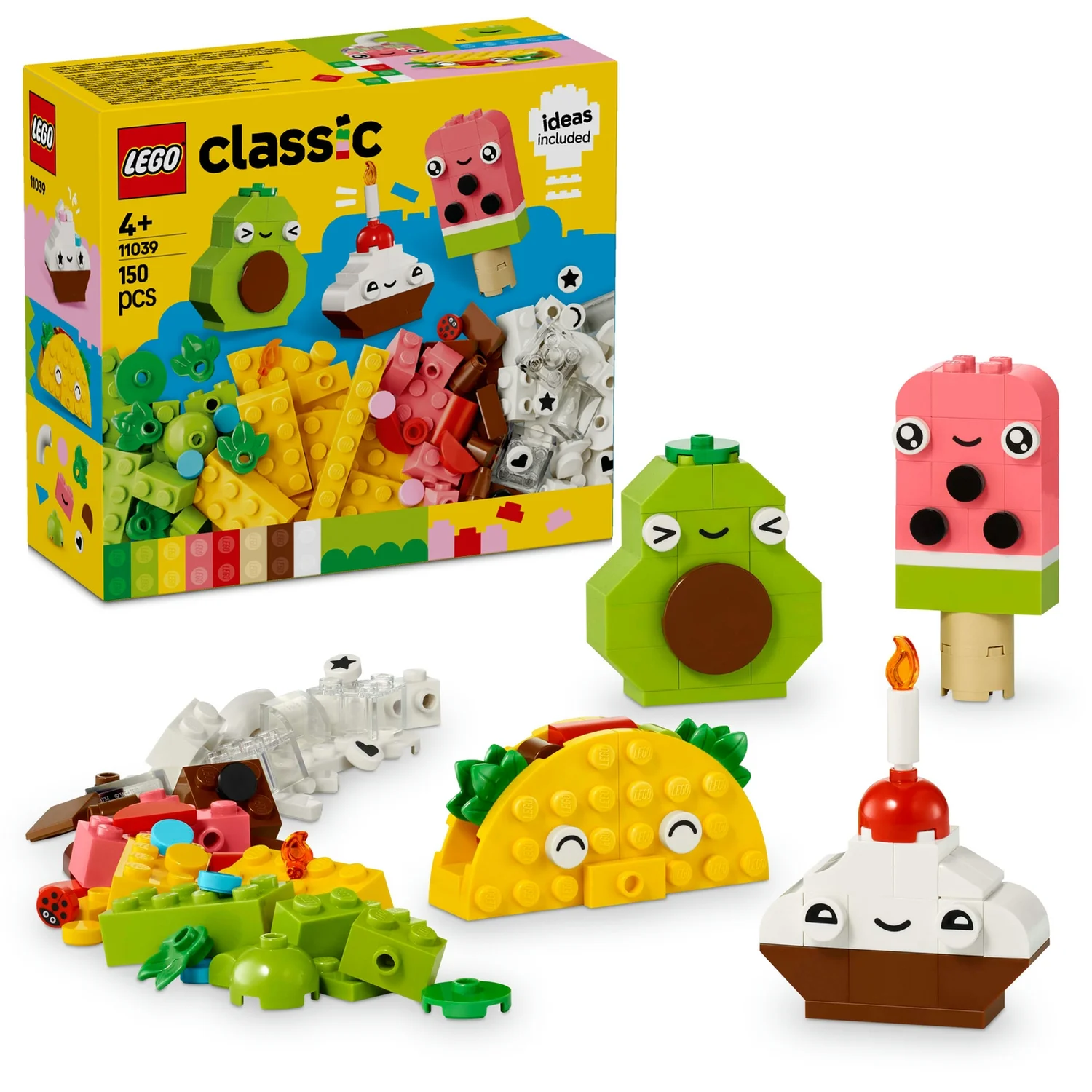 LEGO Classic Creative Food Friends Building Toy Set 11039