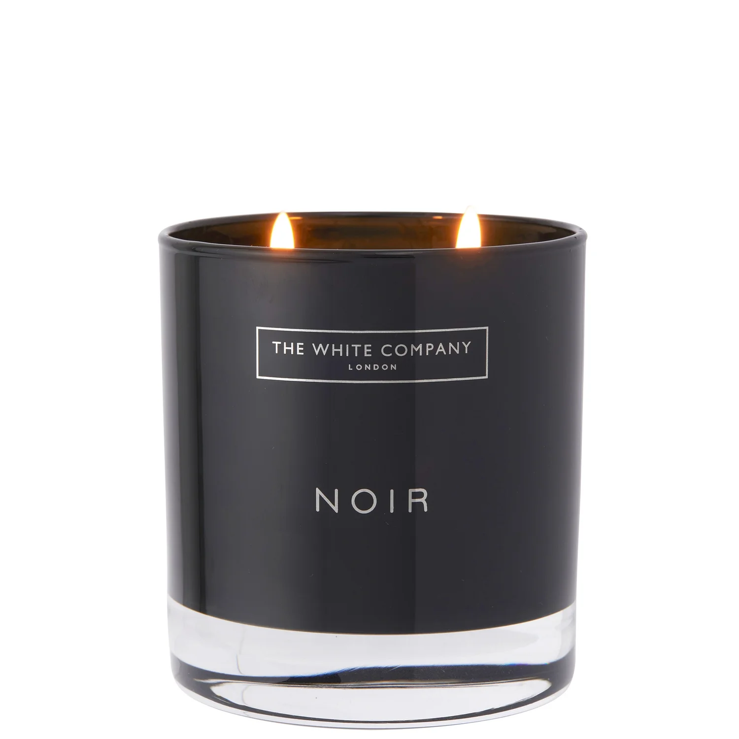 The White Company Noir 2 Wick Candle 280g