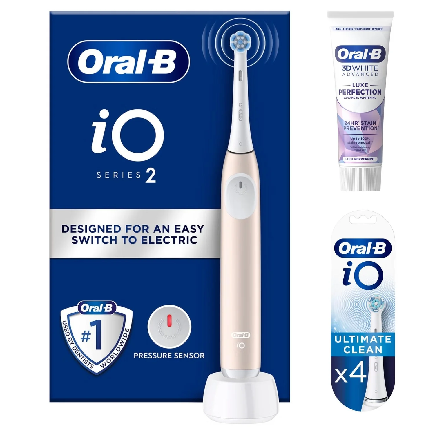 Oral-B iO2 Pink Electric Toothbrush