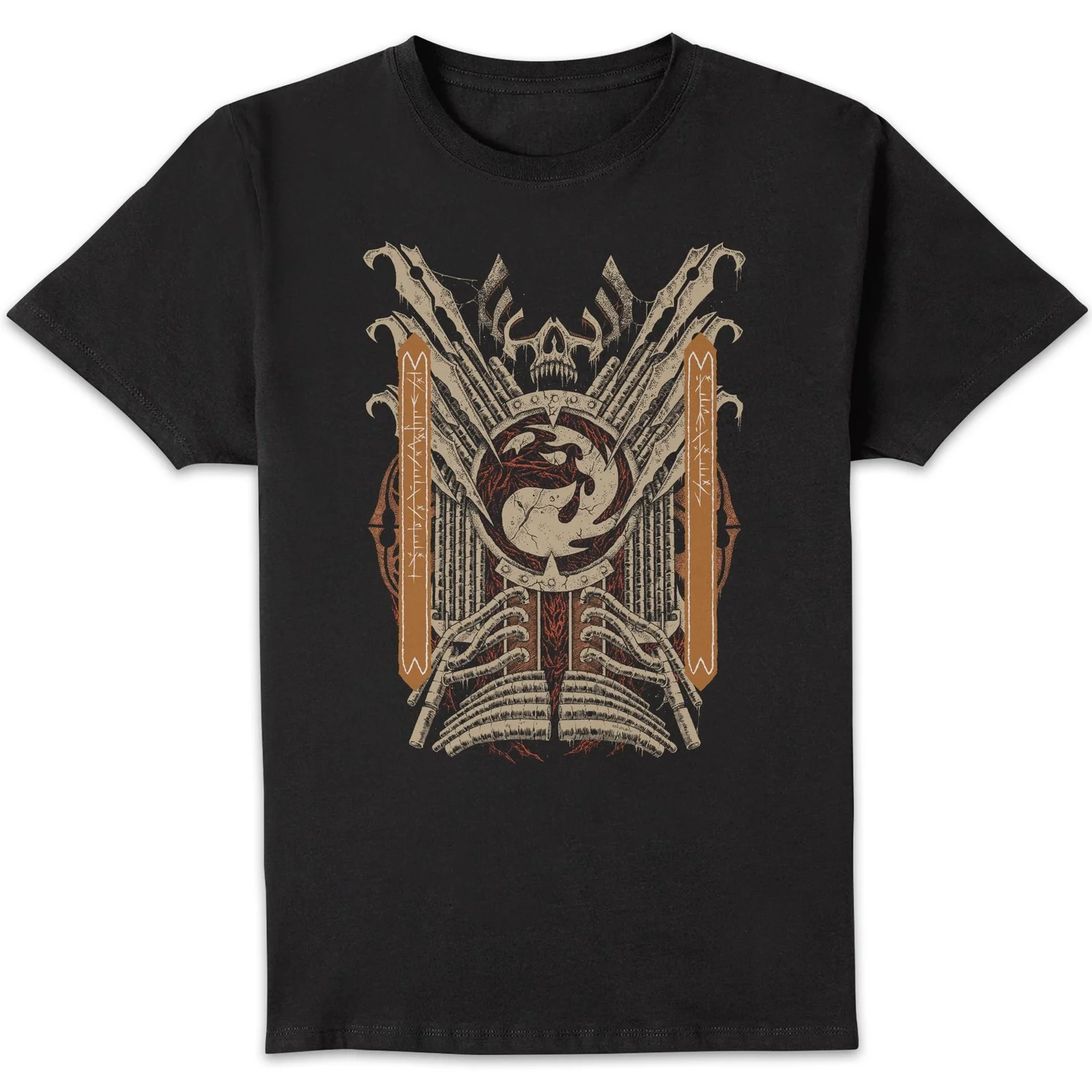 Magic: The Gathering Phyrexian Mountain Unisex T-Shirt - Black
