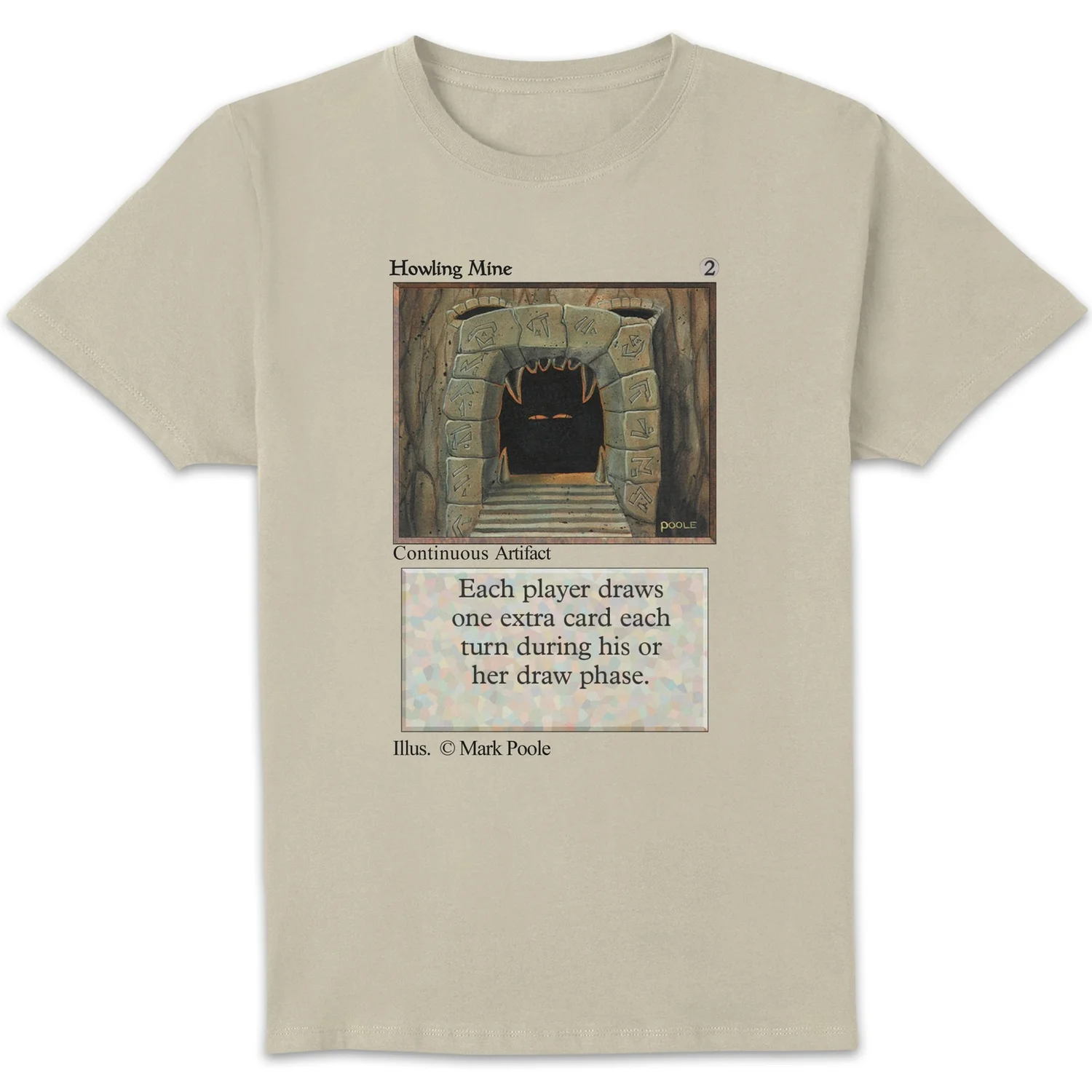 Magic: The Gathering Howling Mine Unisex T-Shirt - Cream