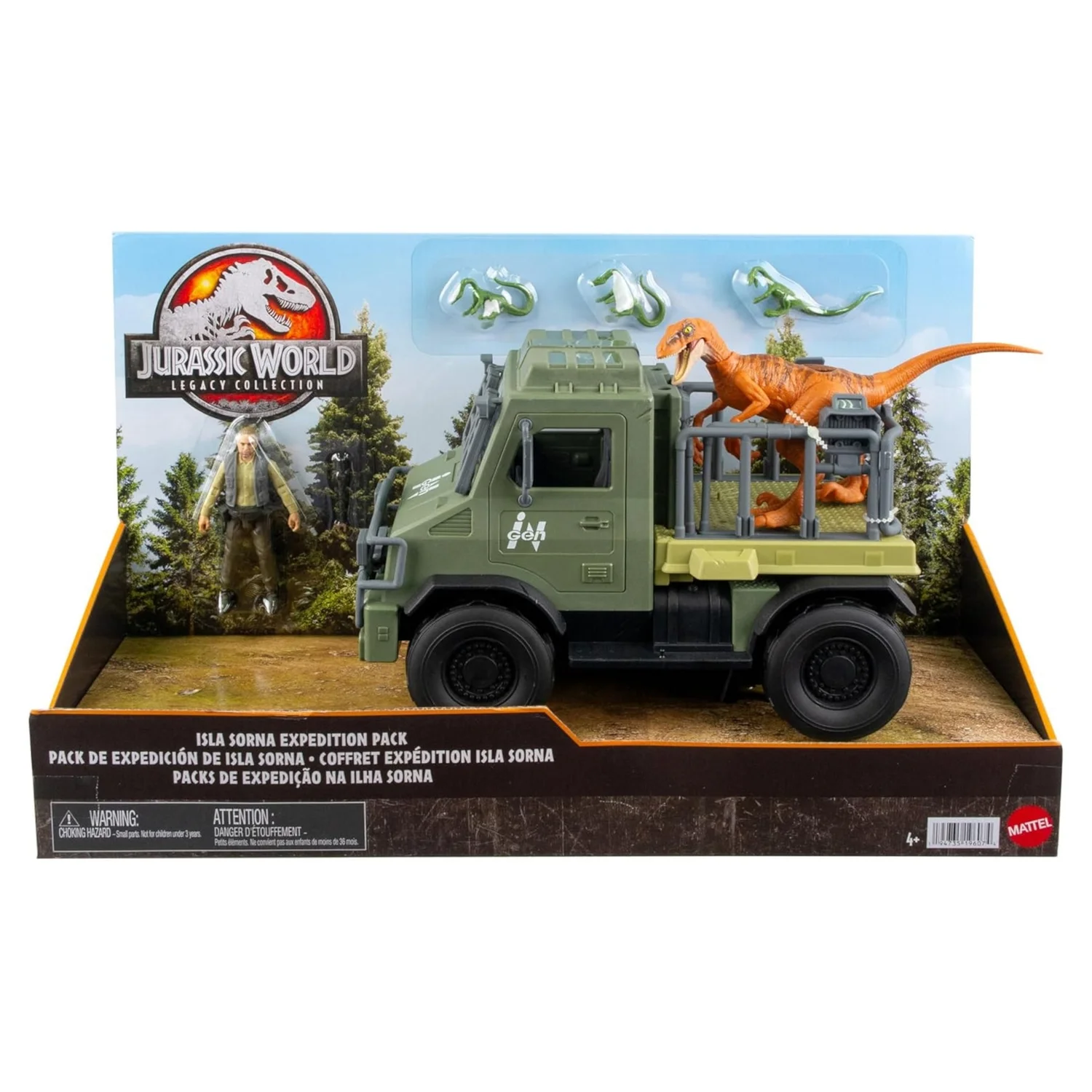 Jurassic World Legacy Collection Dinosaur Expedition Pack Toy