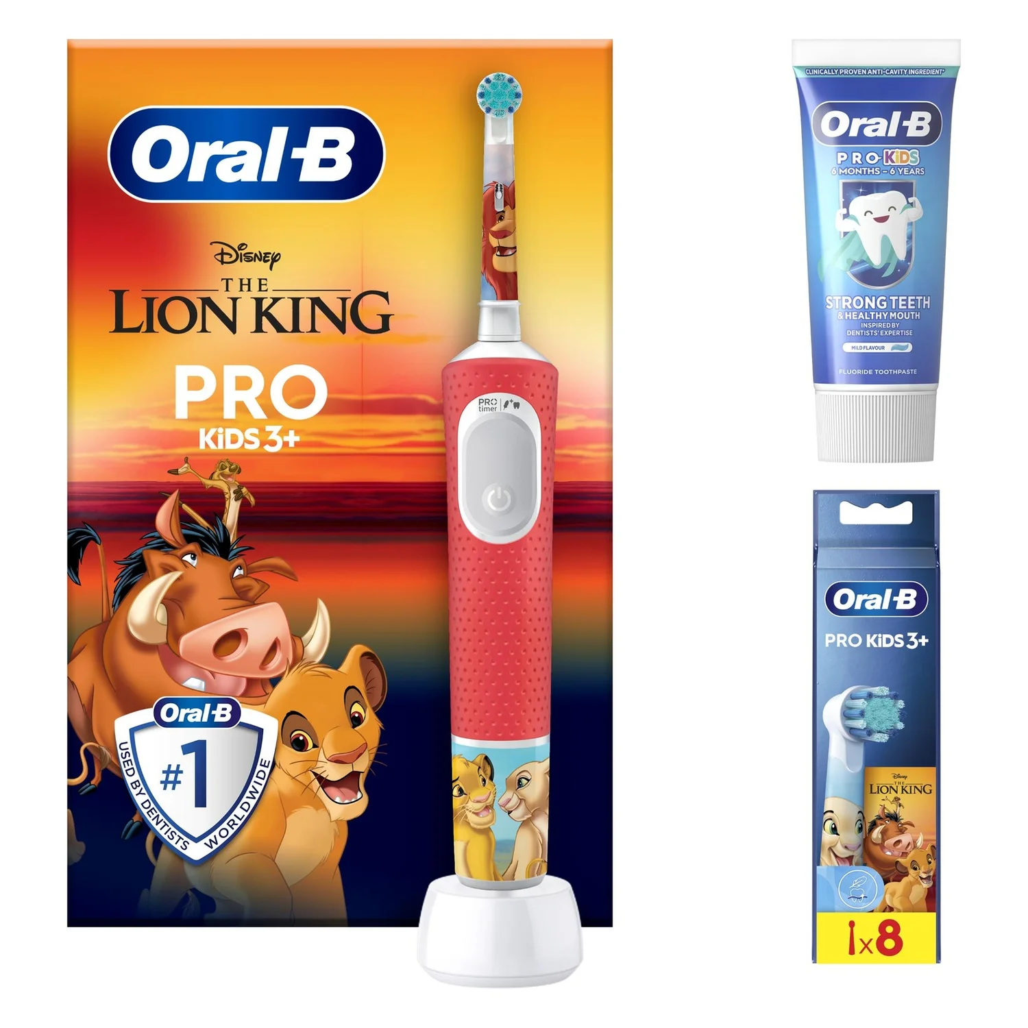 Oral-B Vitality Pro Kids Lion King Electric Toothbrush