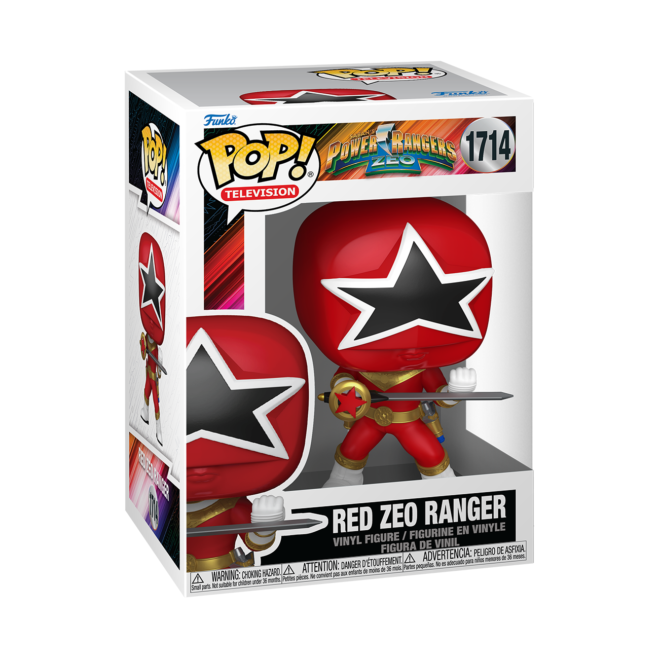 Power Rangers Red Zeo Ranger Funko Pop! Vinyl