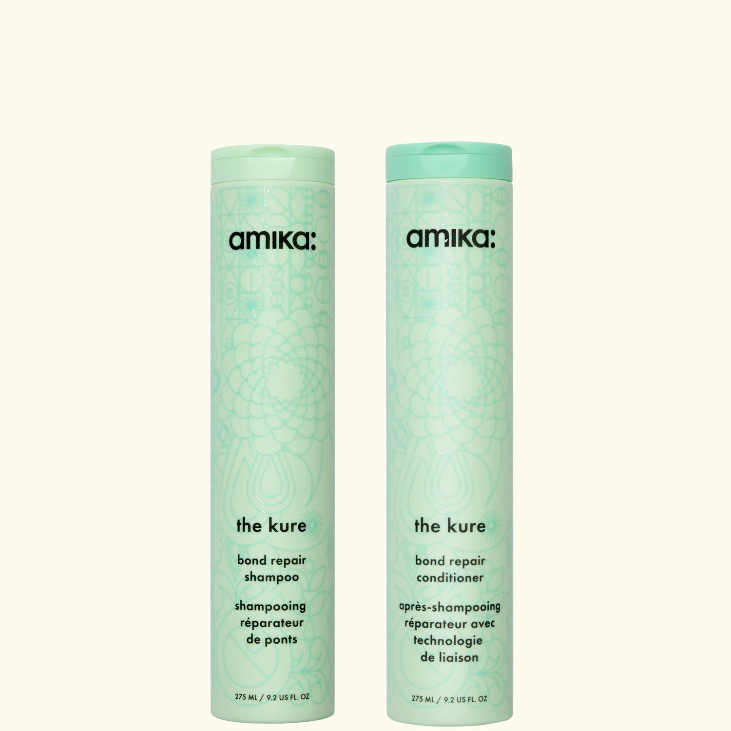 the kure bond repair shampoo + conditioner bundle