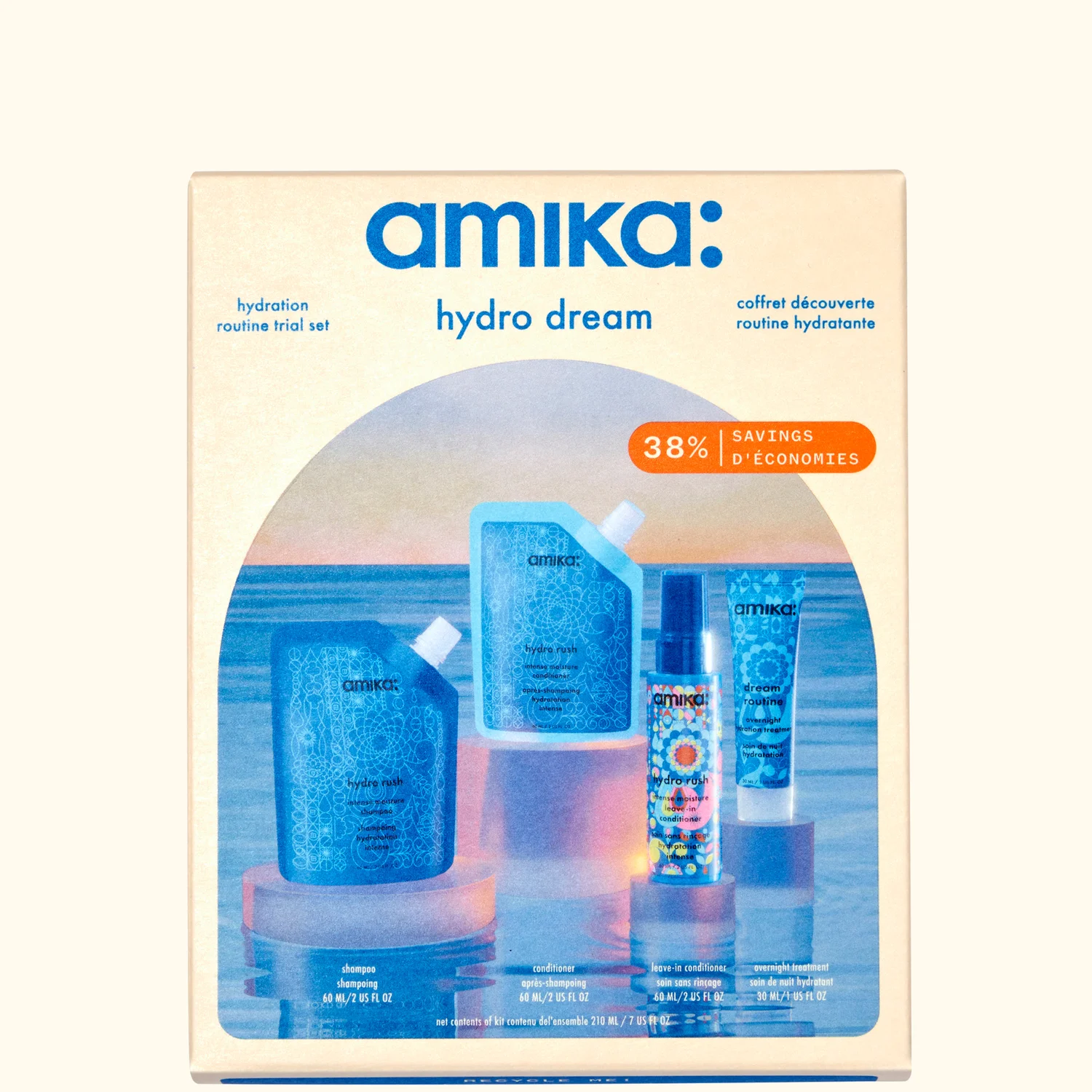 hydro dream hydration routine trial set (38% savings)