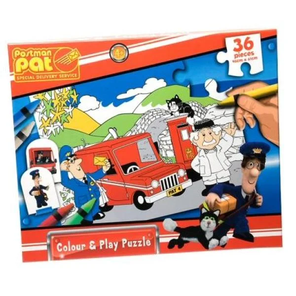 Postman Pat Special Delivery Service Crayons