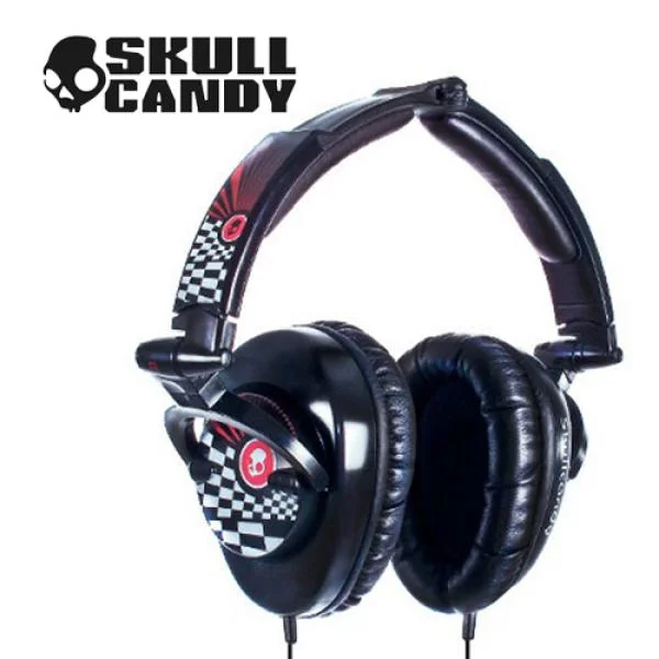Skullcandy Skullcrushers Headphones (Black Checker)