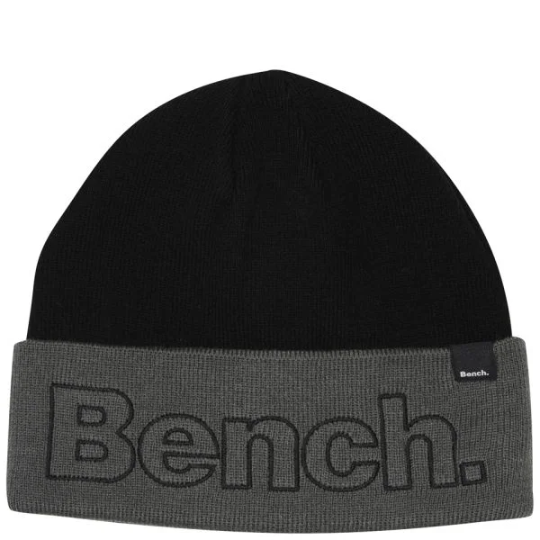 Bench Men's Hector Kurt Oversized Beanie - Black
