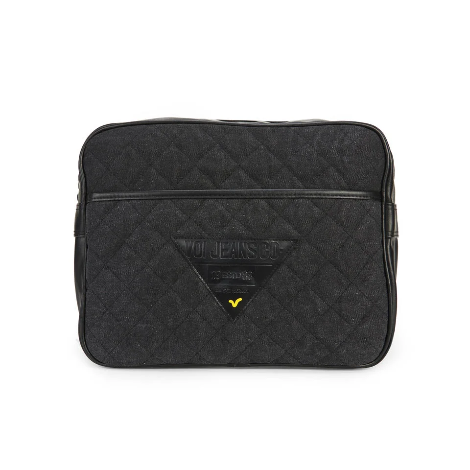 Voi Jeans Caliber Quilted Airliner Bag - Black 