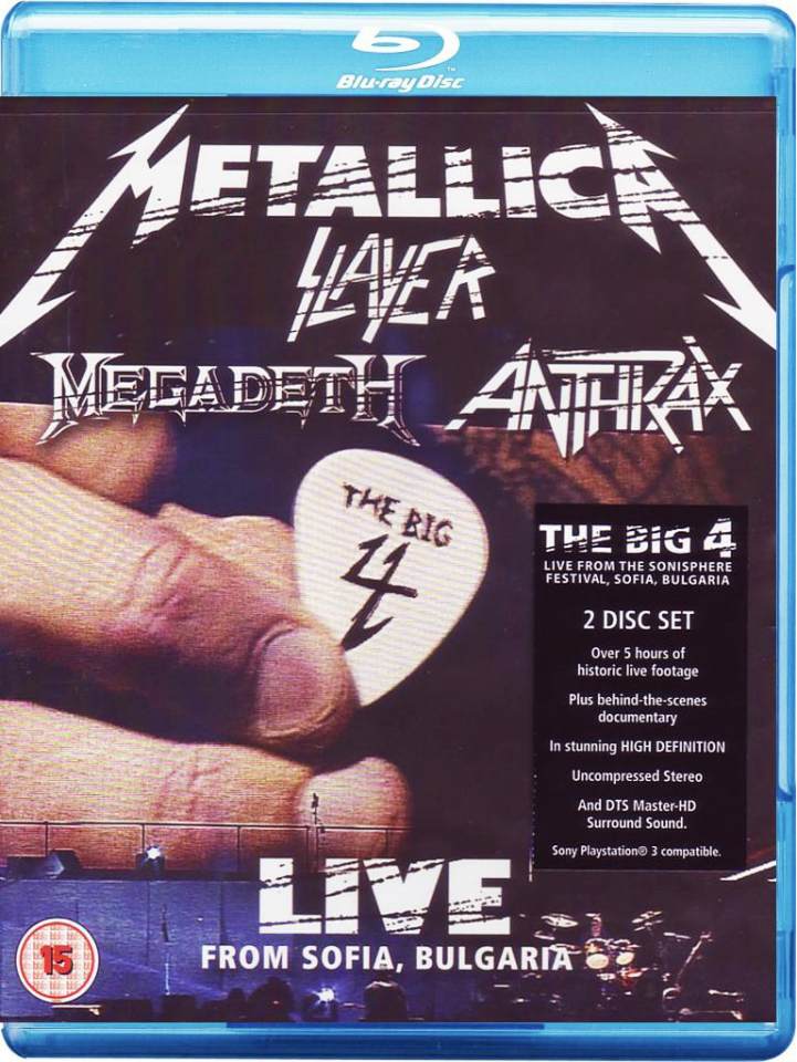 The Big Four: Sonisphere 'Live From Sofia'