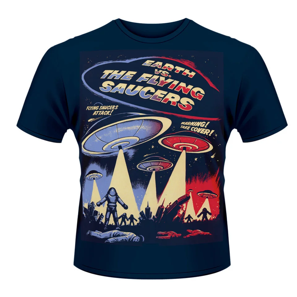 Earth Vs. The Flying Saucers Herren T-Shirt