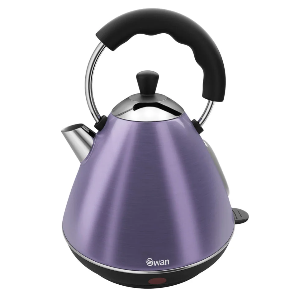 Swan 2 Litre Pyramid Kettle - Purple