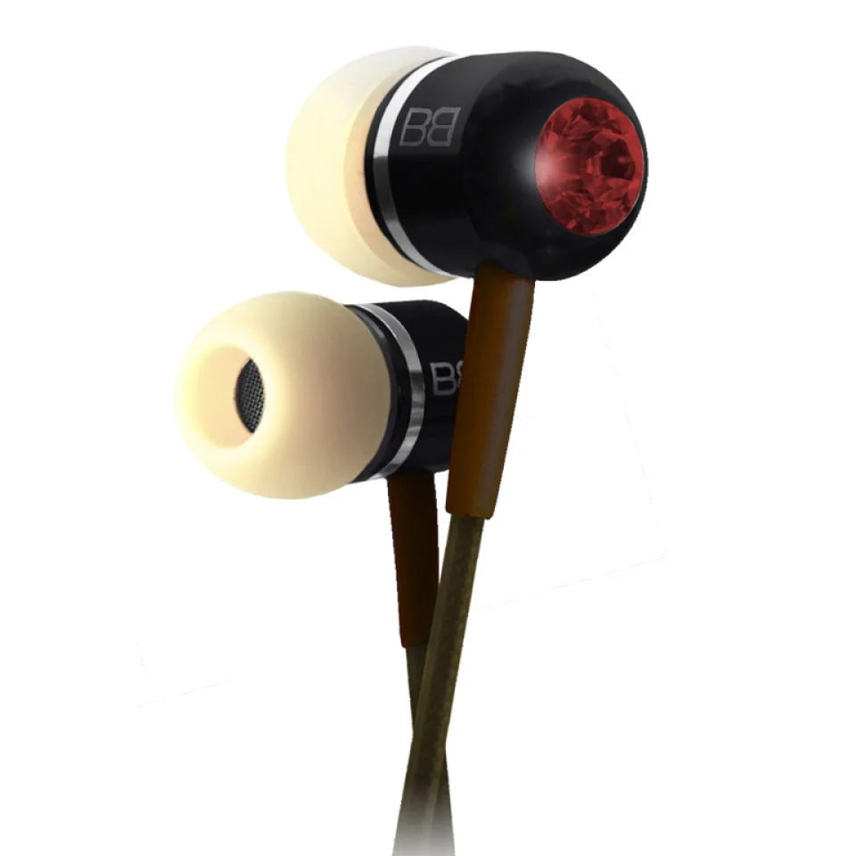 BassBuds Fashion Collection Earphones with Swarovski Element - Obsession