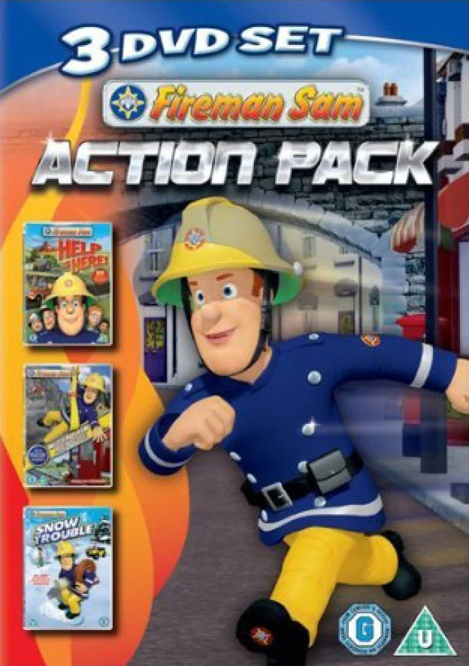 Fireman Sam Action Pack (Help Is Here / Mountain Rescue / Snow Trouble)
