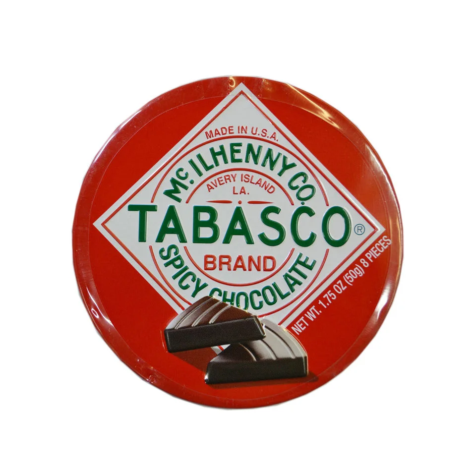 Tabasco Spicy Dark Chocolate Wedges Tin