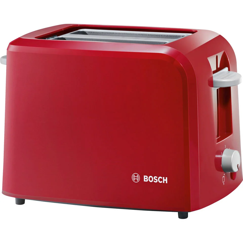 Bosch Vintage 2 Slice Toaster - Red