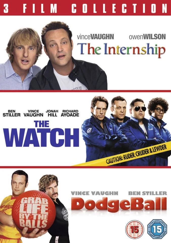 The Internship/The Watch/Dodgeball Triple Pack