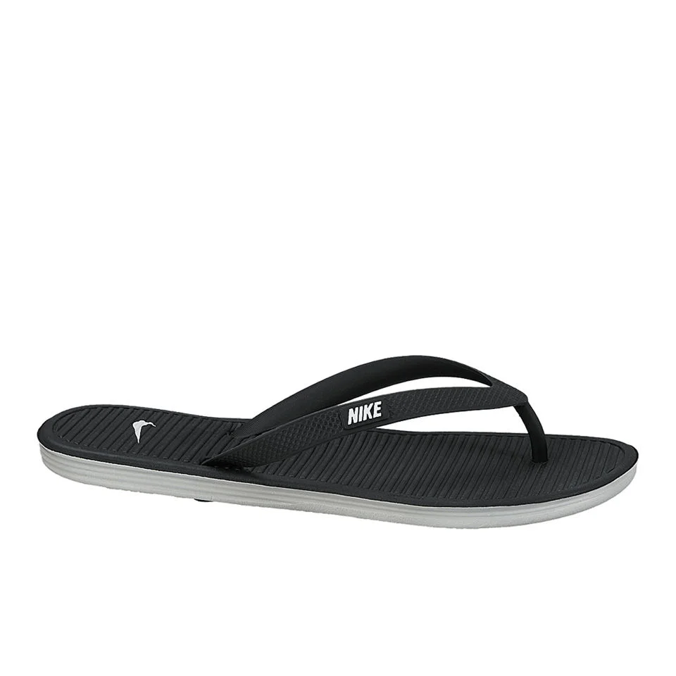 Nike Men's Solarsoft Thong Flip Flops - Black
