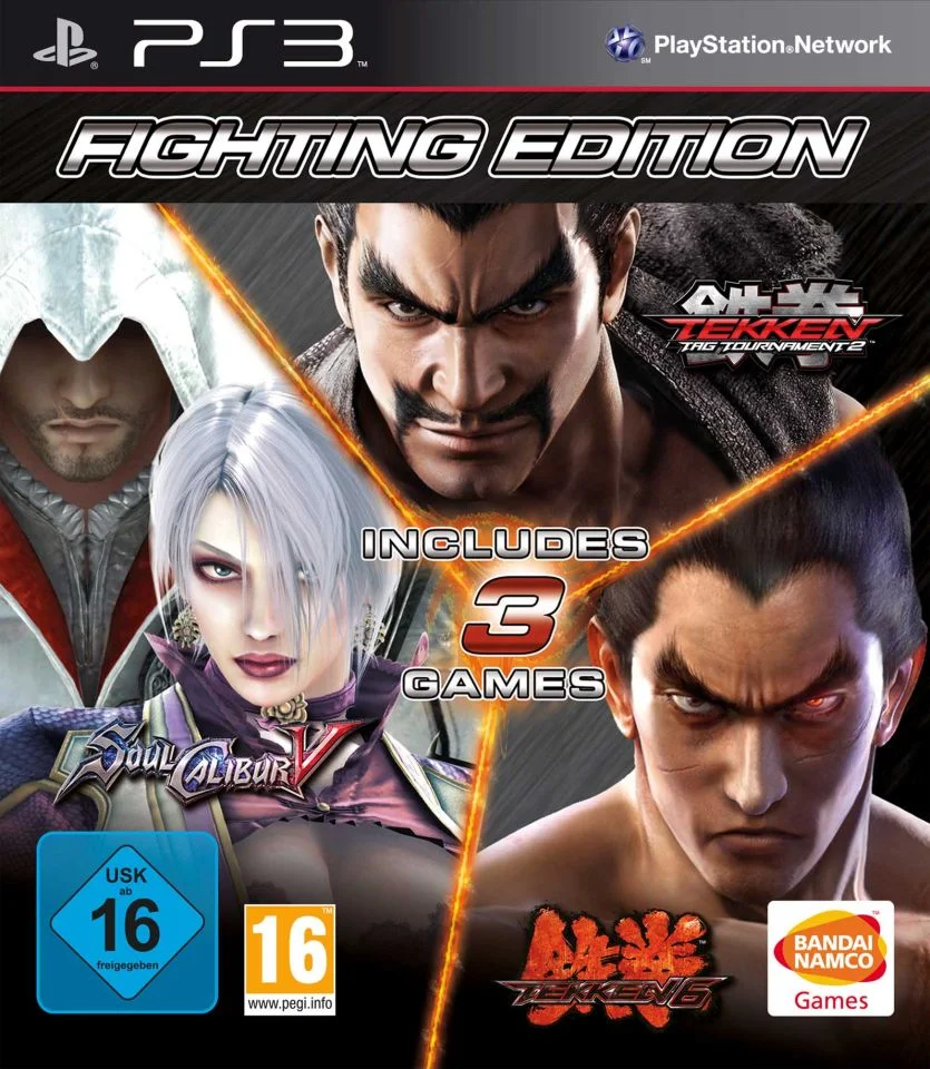 Fighting Edition - Includes Tekken Tag Tournamament 2, Soul Calibur  & Tekken 6