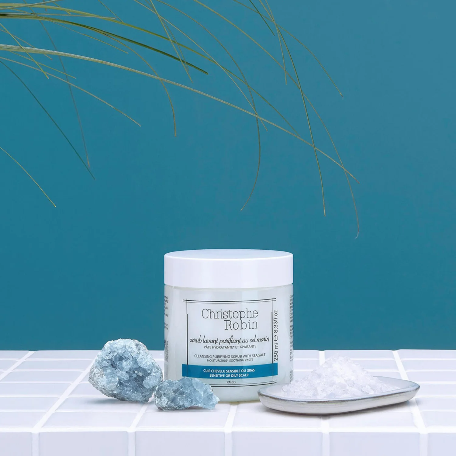 Christophe Robin Cleansing Purifying Scrub with Sea Salt (8oz)