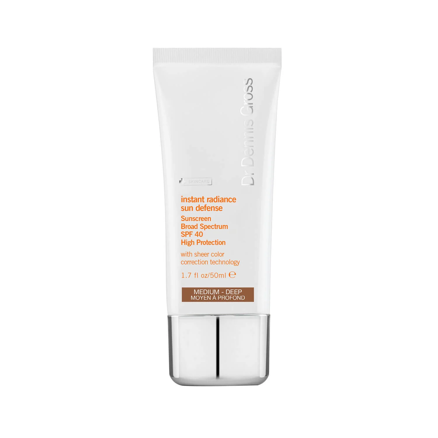 Dr Dennis Gross Instant Radiance Sun Defense Sunscreen SPF 40 Medium-Deep