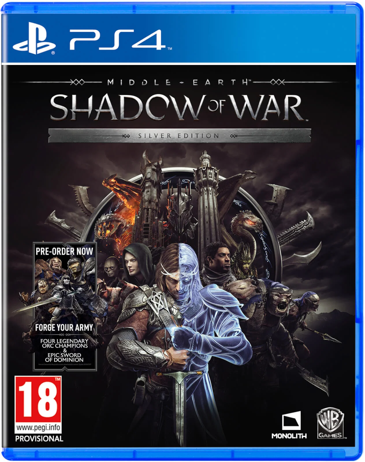 Middle-Earth: Shadow of War Silver Edition