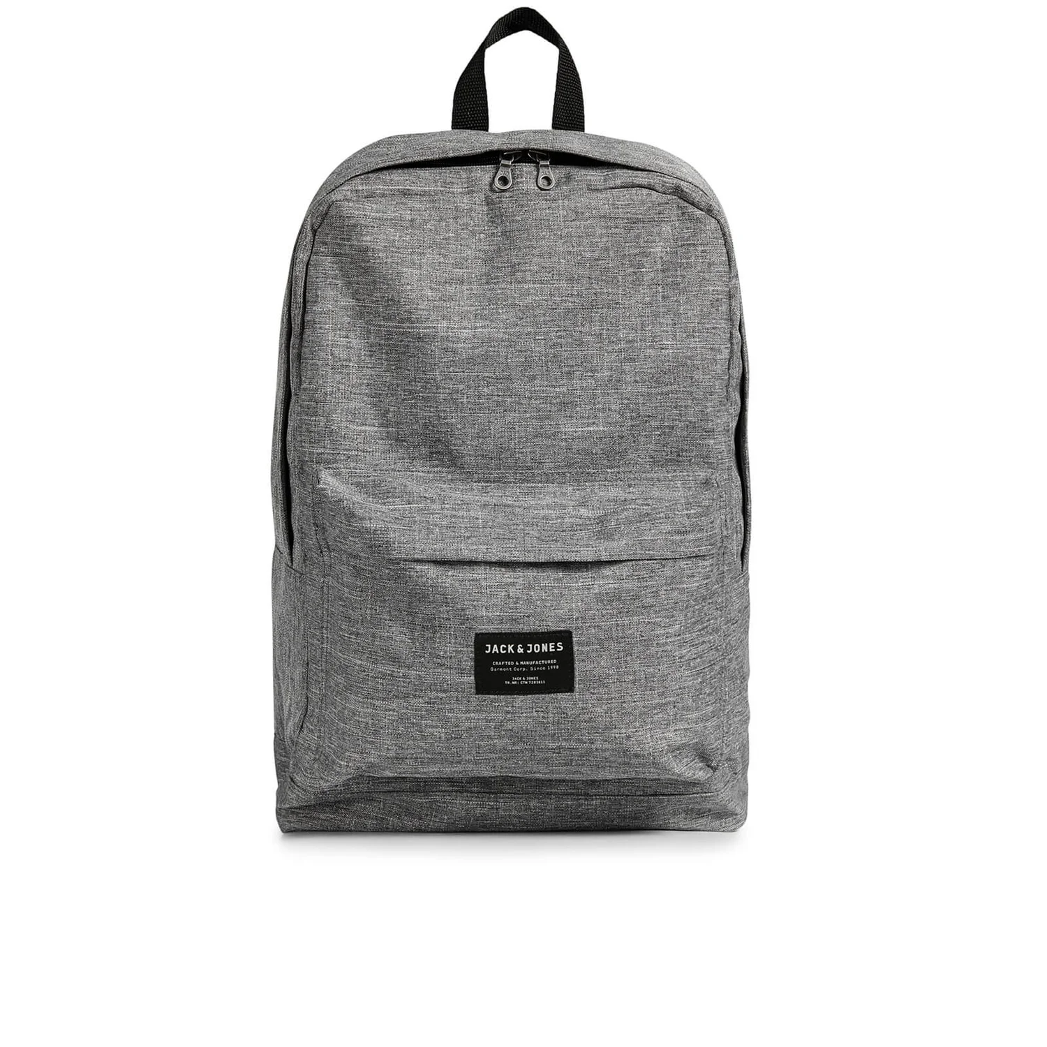 Jack & Jones Men's Basic Backpack - Grey Melange