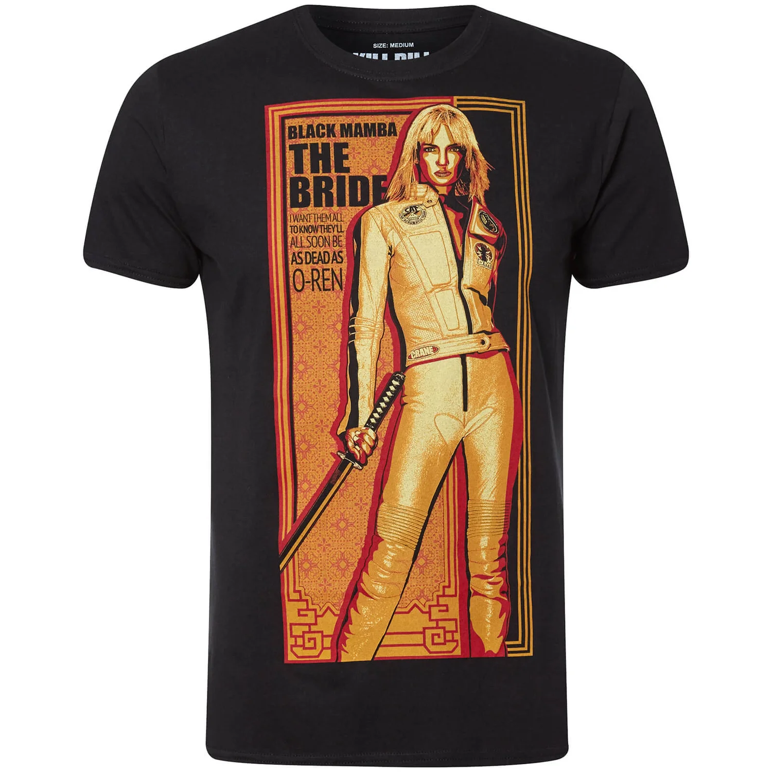 Kill Bill Men's The Bride T-Shirt - Black