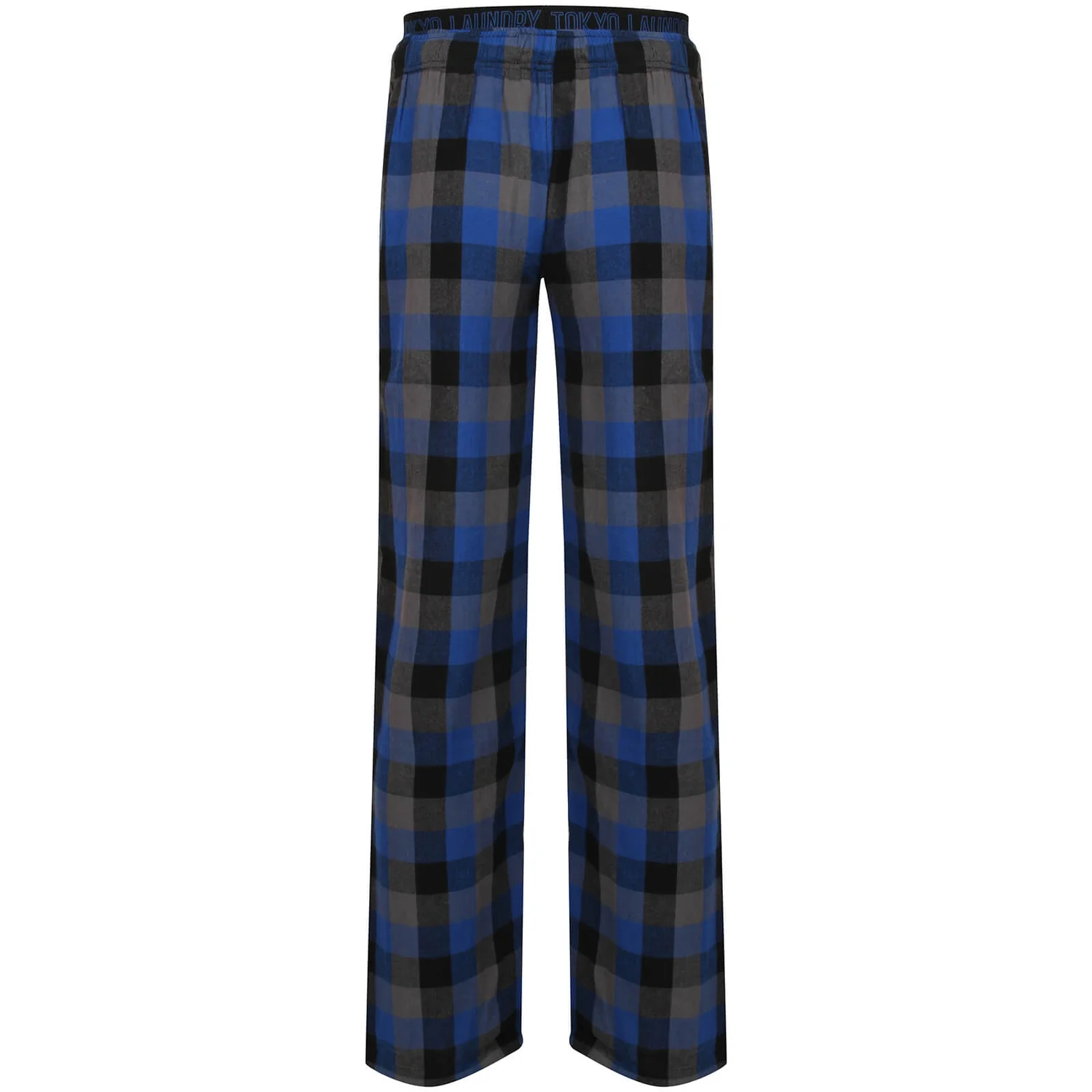 Tokyo Laundry Men's Kenning Check Lounge Pants - Monaco Blue
