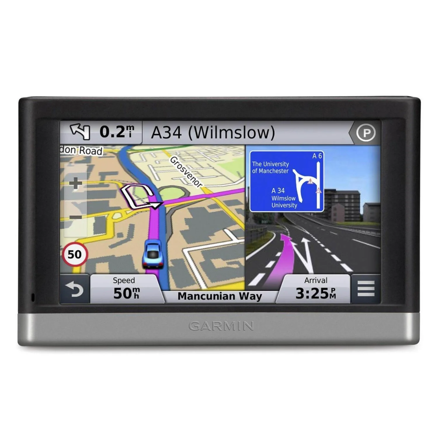 Garmin Nuvi 2567LM 5"" Bluetooth Sat Nav With UK & Western Europe Maps (Free Lifetime Map Updates)